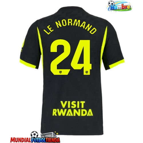 Camiseta Atletico Madrid Robin Le Normand #24 Segunda Equipación Replica 2026-27 mangas cortas